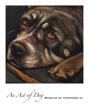 Leatrice ~ Giclee Dog Print - An Act of Dog-Museum of Compassion 