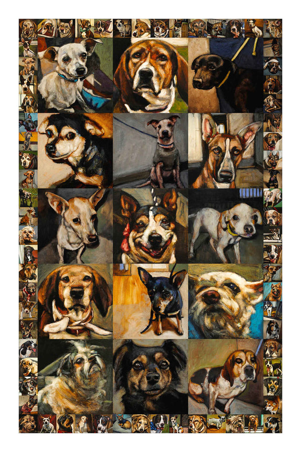 Sacred Souls - Giclée Dog Print - An Act of Dog-Museum of Compassion 